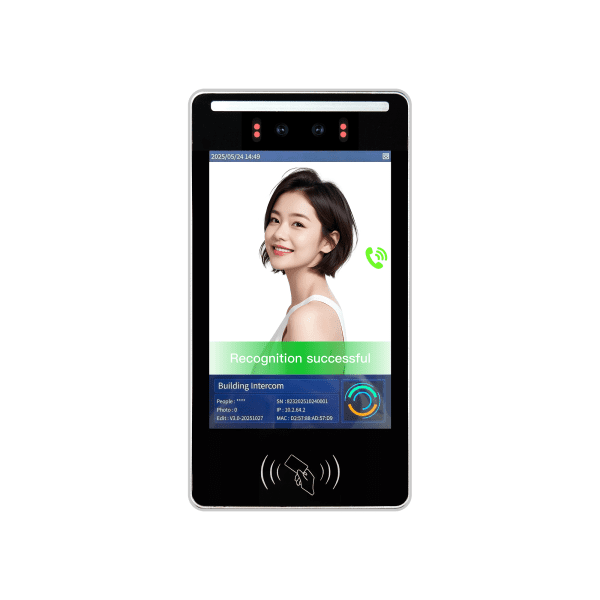 WO802 8-Inch SIP Video Intercom & High-Capacity Face Recognition Terminal